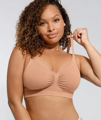 Wireless Supportive Shaping Bra With Adjustable Shoulder Straps