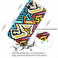 Liquid Silicone Illustration Japanese And Korean Style Female Personality Mobile Phone Case