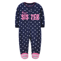 Baby wrap jumpsuit with zipper