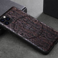 Wooden protective sleeve