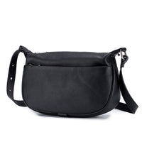 Womens Casual Commuter Fashion First-Layer Cowhide Shoulder Crossbody Bag