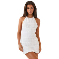 New Personalized Dress Breathable Lace-Up Bodycon Skirt