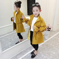 Girls' windbreaker children's jacket