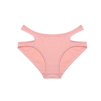 Cotton Briefs Women's Solid Color Waist Hollow Underwear