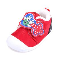Warm cotton shoes baby plus velvet non-slip toddler shoes