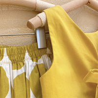 Vest Top Polka Dot Bloomers Two-piece Cotton
