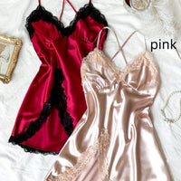 Summer Thin Padded Strap Nightdress