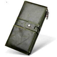 Really Multi-card Leather Men's Wallet Business Casual Long