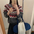 Women's Korean Fairland Warm And Loose Lazy Sweater
