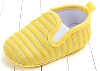 baby shoes boys newborn infant shoes prewalkers girls crib shoes autumn 0-18M slip on navy pink yellow blue SandQ baby