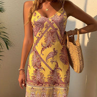 New Bohemian Sexy Loose Womens Slip Dress