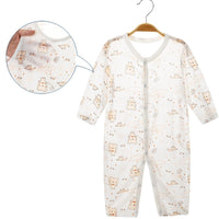 Summer thin long-sleeved newborn baby romper