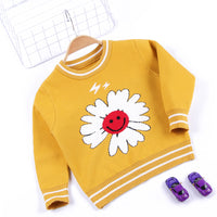 Girls double-layer sweater foreign trade knit sweater