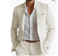Business Casual Printed Double Button Suit Jacket