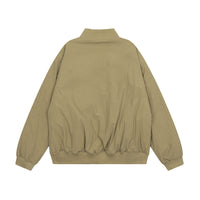 Men's Spring And Autumn Casual Loose Cargo Zipper Cardigan Outerwear Tide