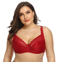 Sexy lace European and American underwear with steel ring