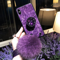 Fire cracked mobile phone case