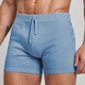 Summer Men's Sexy Tight Solid Color Casual Shorts