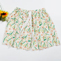 Women's Cotton Silk Shorts Plus Size Homewear Beach Pants