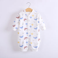 Children's Fashion Combed Cotton Printed Jumpsuit