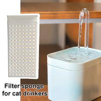 Cat Water Dispenser Automatic Pet Supply Filter Sponge