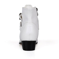 British pointed male boots