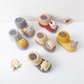 Baby Toddler Floor Socks Cartoon Doll Non-slip Rubber Sole