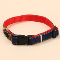 Pet Cowboy Traction Collar Dog Chain Set