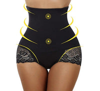 Simplified body shaping plastic thigh mesh yarn hip pants