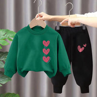 Children's Suit Girls' Sweater Two-piece Set