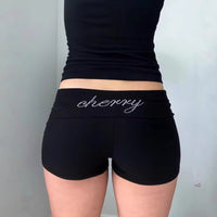 Camouflage Comfort And Casual Sports High Waist Shorts