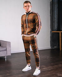 Tide Brand Plus Size Sportswear Two-piece Suit