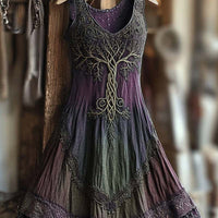 3D Digital Print Women's Dress