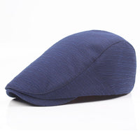 British retro monochrome beret
