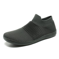 Men's Shoes Fly Woven Mesh Casual Lightweight Breathable One Pedal Thin Fitness Shoe