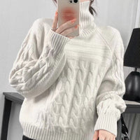 Idle Style Women's Slimming Knitted Top