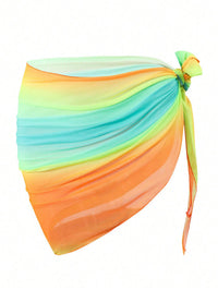 Beach Apron With A Gradient Color Design In Multiple Colors