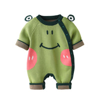 Infant Cotton Yarn Knitted Romper