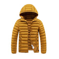 Rib Cotton-padded Coat Slim-fit Lightweight Cotton-padded Jacket Lightweight Multi-color