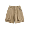 Solid Color Retro Shorts Personal Leisure Loose Cool Pants