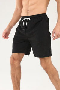 Men's Summer Pure Color Tied Sports Pants