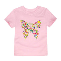 Men's And Women's Baby Half-sleeved Cartoon Printed T-shirt