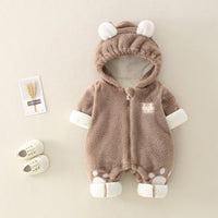 Newborn Thick Fleece Winter Sweater Long Sleeves