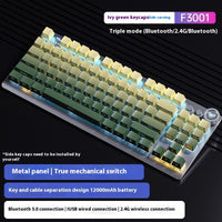 Tarantula Wireless Mechanical Keyboard Side Engraved Three-mode Bluetooth
