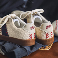 Student Couple Breathable Mesh Panel Niche Sports Casual Men's Shoes
