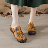 Womens Fashionable Printed Casual And Durable Sneakers