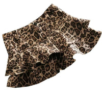 Leopard Print Skirt European And American Fashionable Figure Flattering