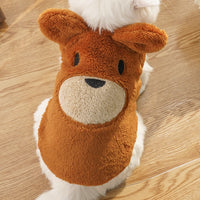Fleece-lined Warm Pet Dog Clothes