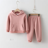 Children Clothes Kids Suit Warm Sweater Girl Fleece Hoodies