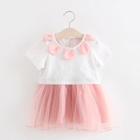 Kids girls dress sweet summer 2021 baby princess dress baby Tutu free on behalf of Taobao